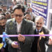 SRINAGAR, NOV 17 (UNI) Union Minister of Law and Justice Kiren Rijiju inaugurating Legal Literacy Club at Aishmuqam in South Kashmir's Anantnag District on Thursday. UNI PHOTO-94U