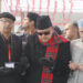 SRINAGAR, DEC 5 (UNI):- National Conference leader Farooq Abdullah re-elected unopposed as president of the party, in Srinagar on Monday.UNI PHOTO-73u